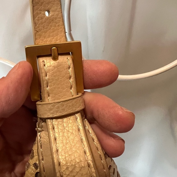 The Sak light gold Shoulder Bag with Intricate Cutout Design - Picture 8 of 10